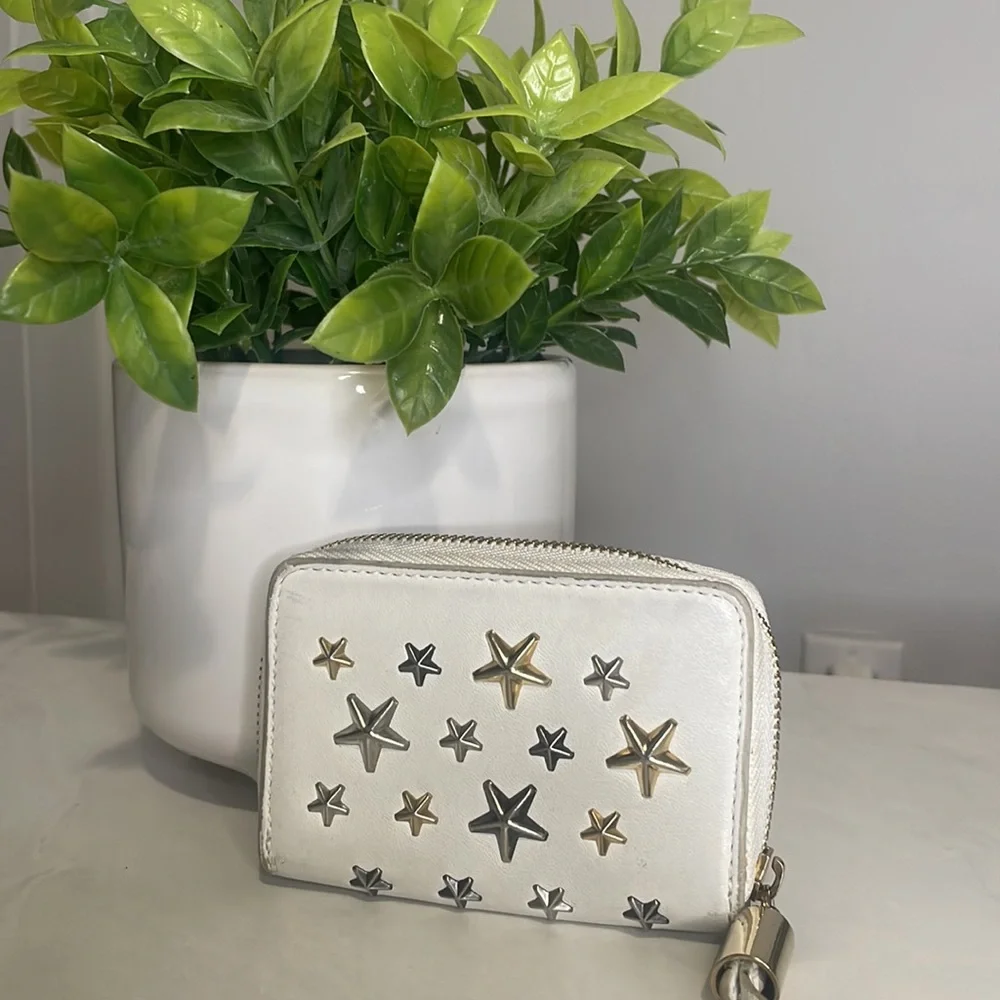 Jimmy Choo Star Zip Around Wallet
